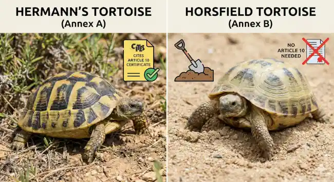 Hermann’s vs. Horsfield: Which Tortoise is Right for You?