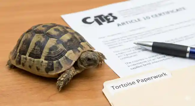 Is It Illegal to Own a Tortoise in the UK? A Guide to CITES & Article 10